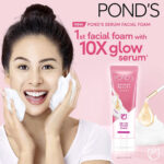 Ponds Bright Beauty Serum Facial Foam – 100ml - Image 2