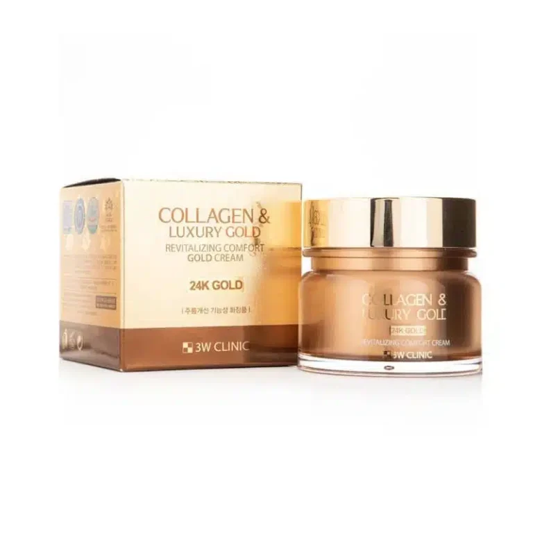 3W Clinic Collagen And Luxury Gold Cream 24k Anti-Wrinkle Effect 100g