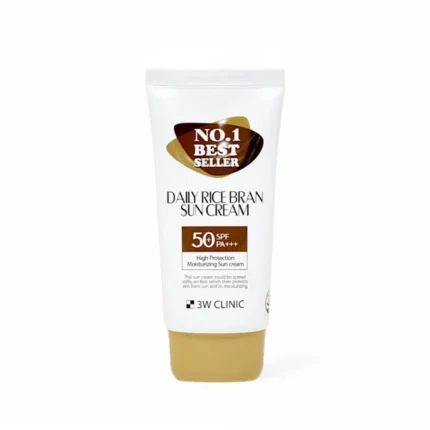 3W Clinic Daily Rice Bran Sun Cream SPF50+ PA+++ – 70ml