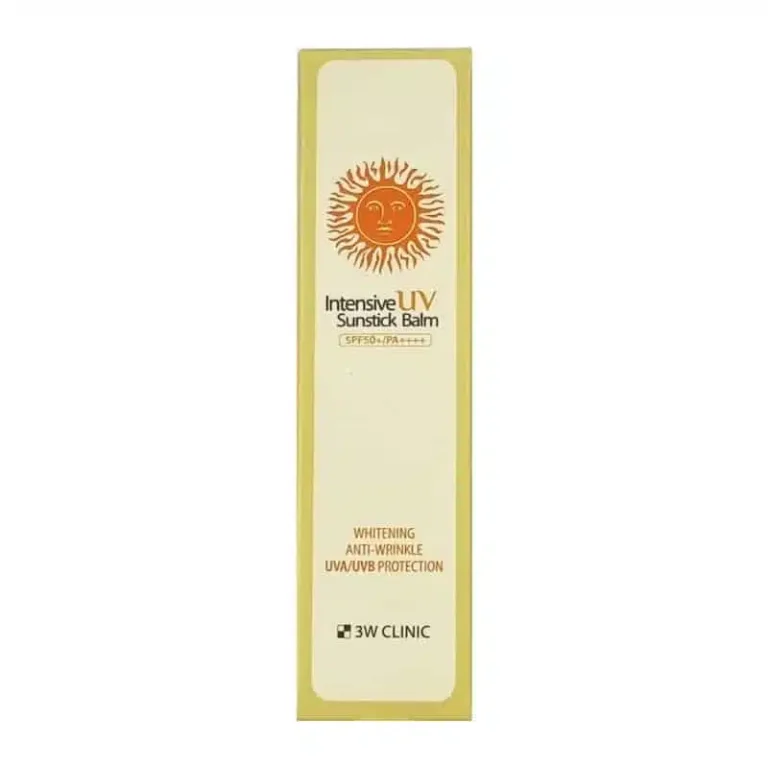 3W Clinic Intensive UV Sunstick Balm SPF50+ PA++++ 10gm