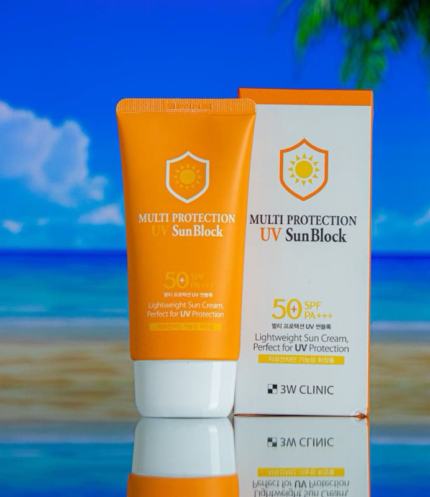 3W Clinic Multi Protection UV Sun Block SPF Pa+++ – 70ml