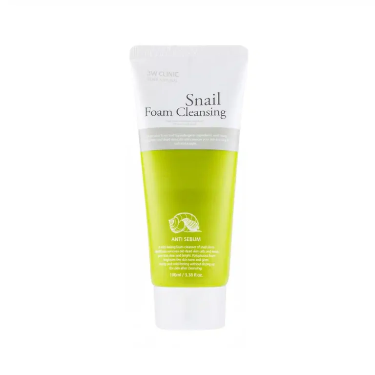 3W Clinic Snail Foam Cleansing 100ml