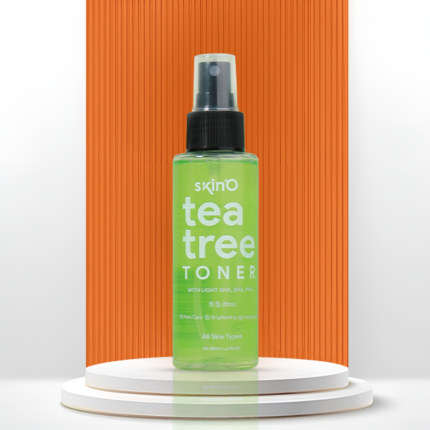 SkinO Tea Tree Toner With (Light AHA,BHA,PHA) 100ml