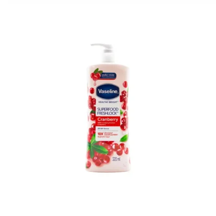 Vaseline Superfood Freshlock Cranberry Body Lotion – 320ml