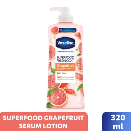 Vaseline Superfood Freshlook Grapefruit Lotion – 320ml