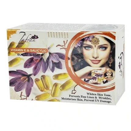 Zafran Vitamin E & Salicylic Glycerin Soap – 100gm
