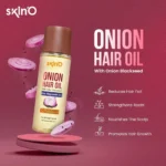 skinO Onion Hair Regrowth Oil 100ml - Image 2