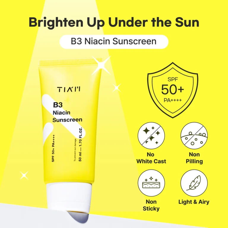 TIA'M B3 Niacin Sunscreen Usage